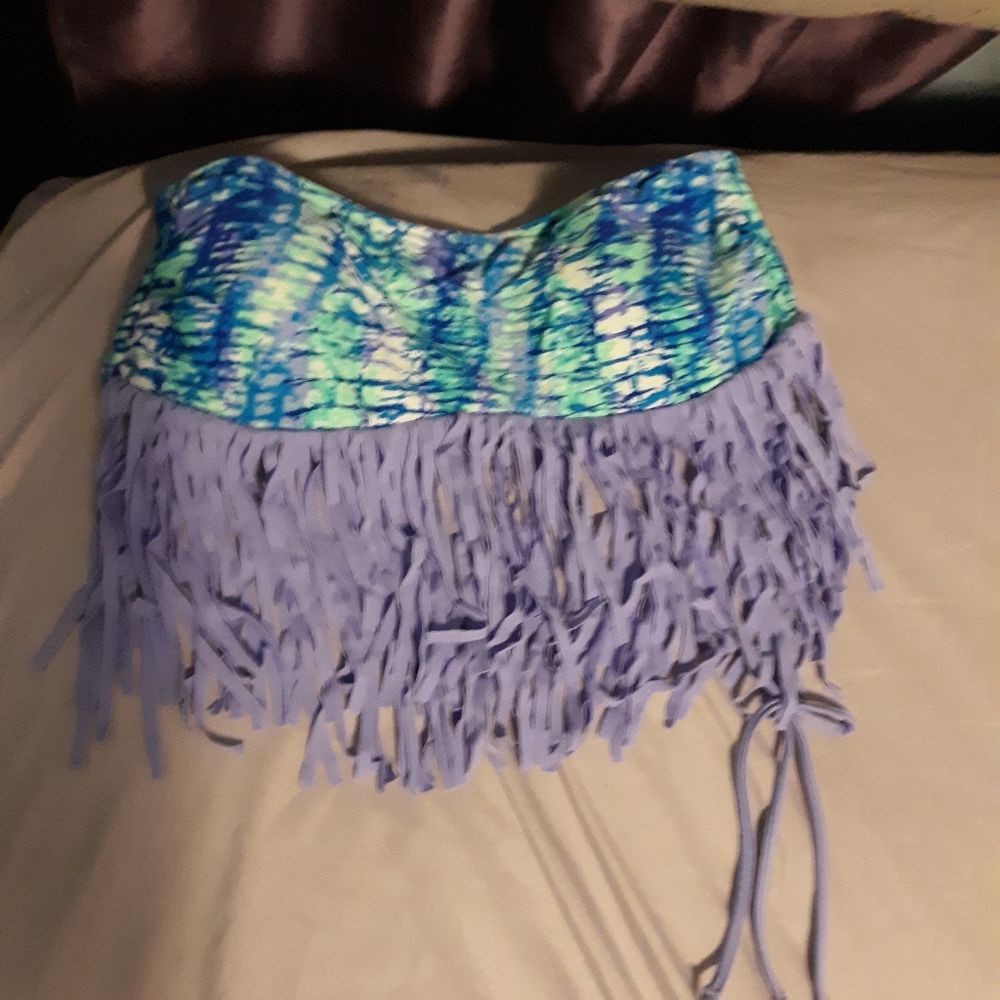 New bikini top with fringe